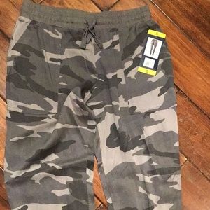 NWT Camouflage joggers
